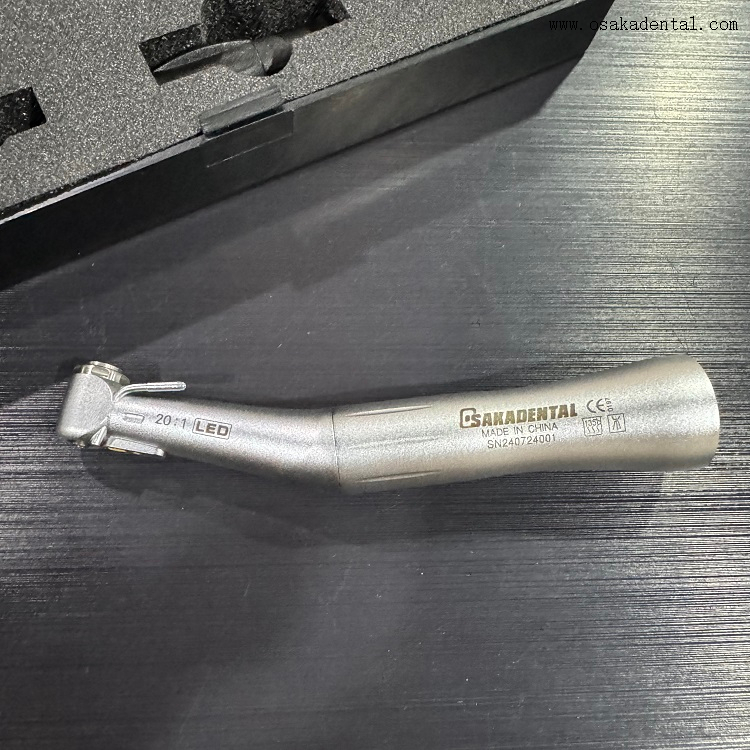20: 1 implante contra ángel Dental Handpiece con E - luz LED del uno mismo del generador