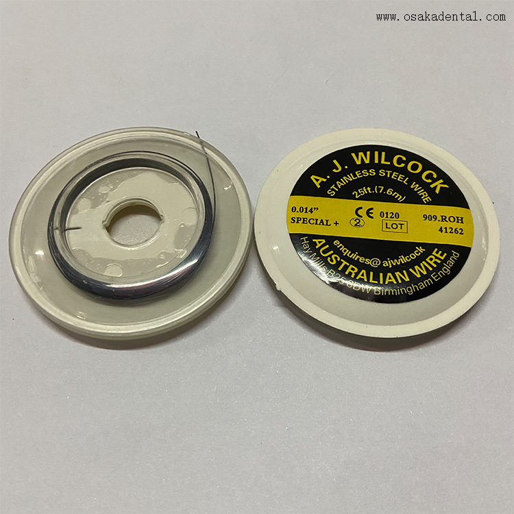 Accesorios de ortodoncia dental Alambre australiano de ortodoncia dental