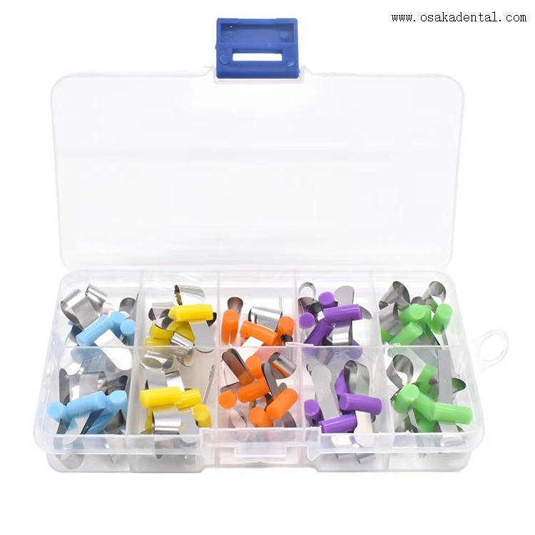 Material dental Banda de matriz dental para restauración de dientes