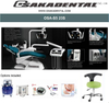 Conjunto de unidad dental con opción completa Unidad dental de lujo para clínica dental OSA-S5 opción 22S
