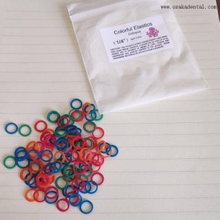 Accesorios de ortodoncia dental banda de goma /banda elástica /banda de potencia