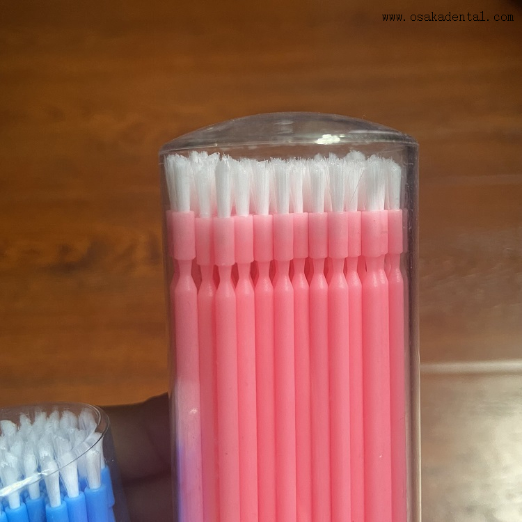 Cepillo largo dental desechable/microcepillo dental/microaplicadores D739-1