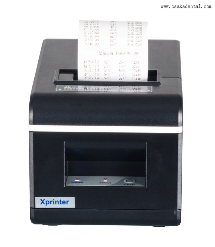 Lavadora Dental con impresora y máquina de limpieza Dental con impresora para productos dentales de pieza de mano