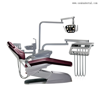 Unidad de sillón dental con lámpara de dos colores con sensor LED