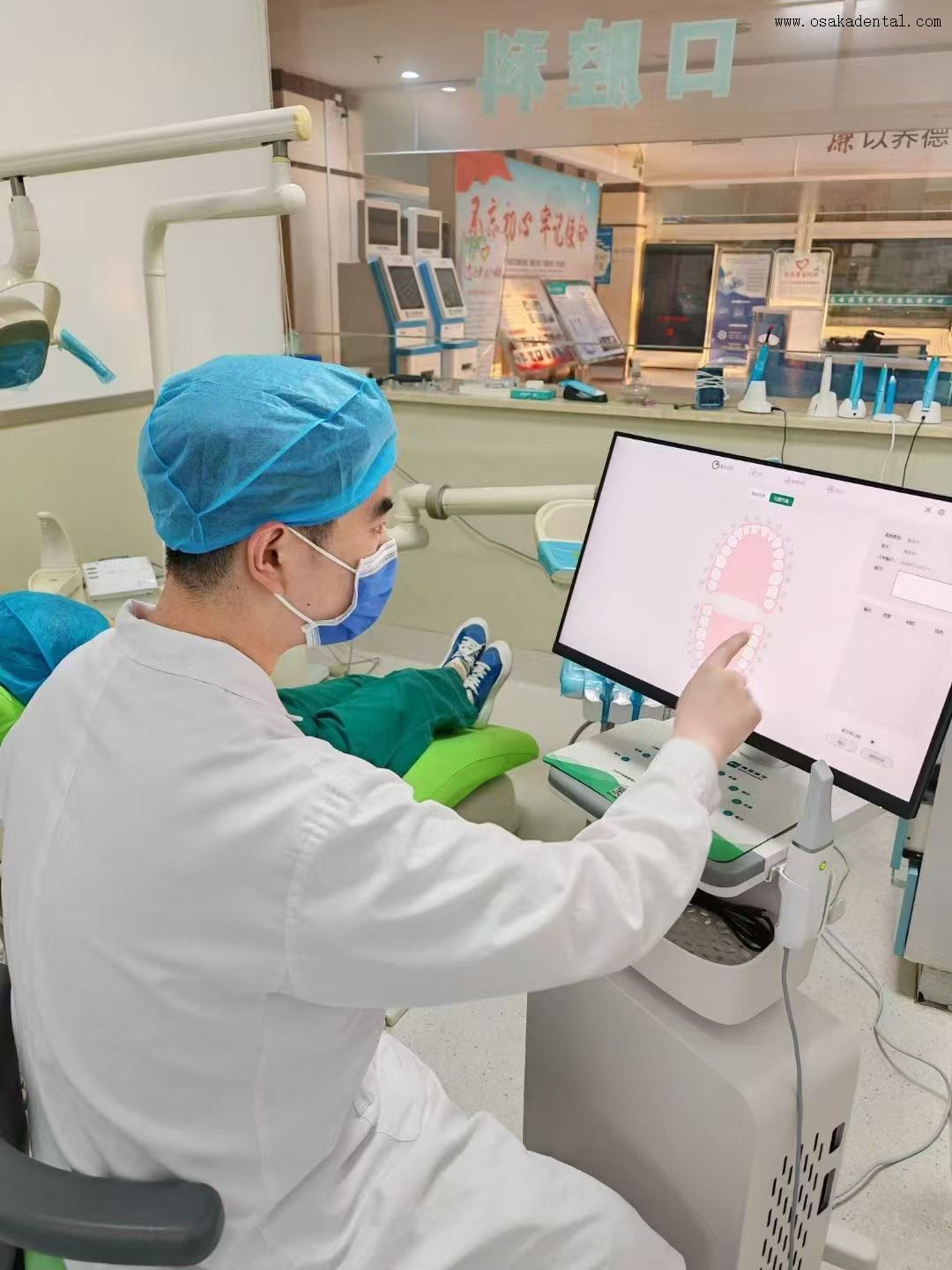 Escáner 3D dental profesional para laboratorios: precisión de 15 μm de alta velocidad