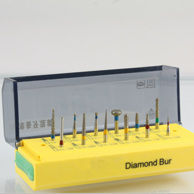 Kit de fresa dental FG Diamond。