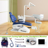 Unidad de silla dental barata con compresor y monitor