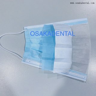 Consumibles dentales desechables de mascarilla de 3 capas OSA-W30
