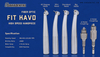 Pieza de mano dental de alta velocidad de fibra óptica FIT KAVO