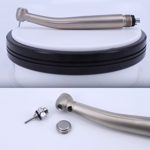 Pieza de mano dental de alta velocidad LED con botón pulsador de torsión