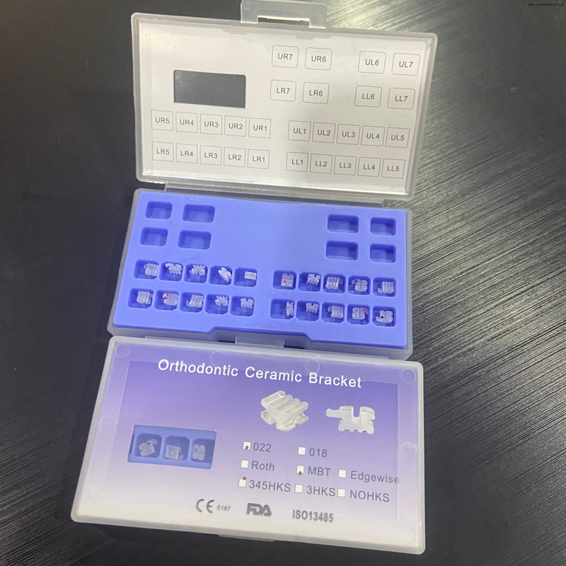 Soporte de cerámica para ortodoncia Dental ROTH/MBT 345 gancho OSA-P90-1