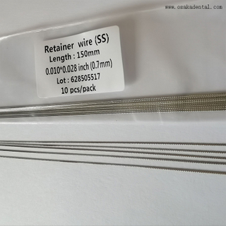 Accesorios de ortodoncia Alambre de retención dental de acero inoxidable