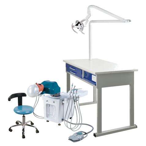 Sistema de formación dental con estación de trabajo dental para la escuela de odontología