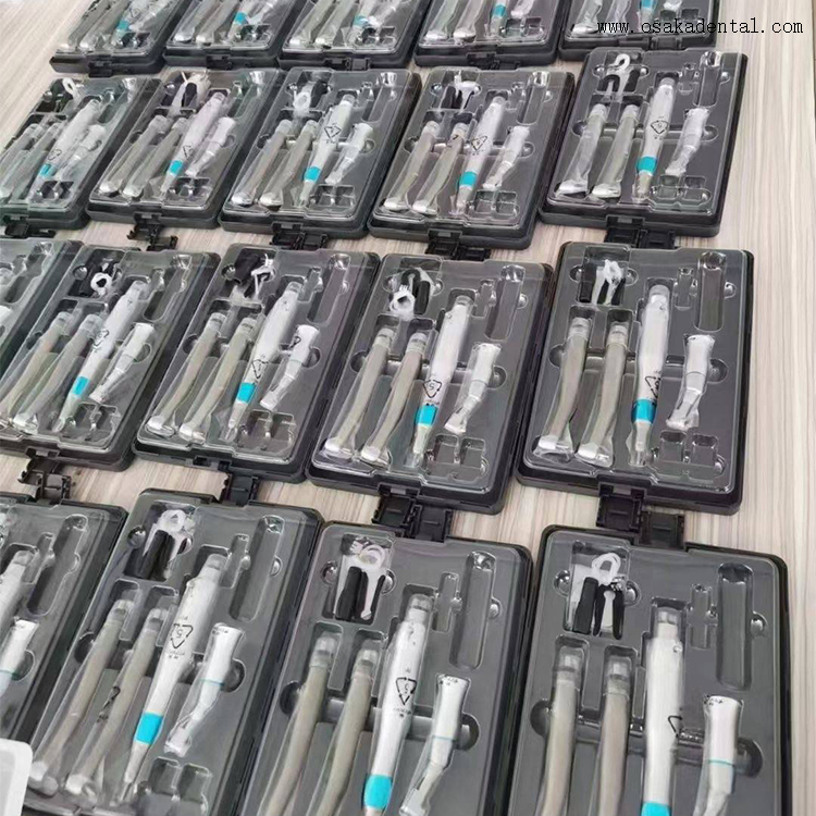 Juego de piezas de mano dentales con pieza de mano de alta y baja velocidad