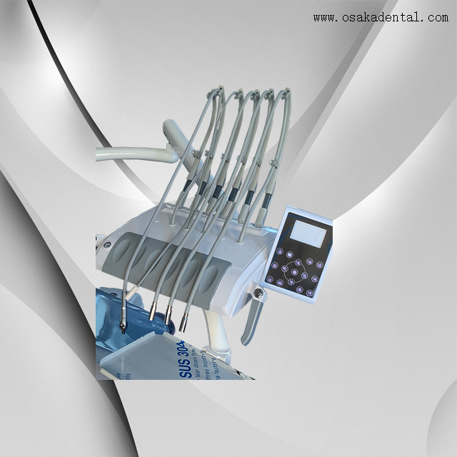 Sillón dental electrónico con cubiertas de vinilo 