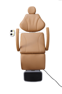 Sillón dental individual de lujo con pedal y lámpara LED