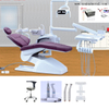 Sillón dental de precio económico con compresor de aire dental