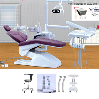 Sillón dental de precio económico con compresor de aire dental