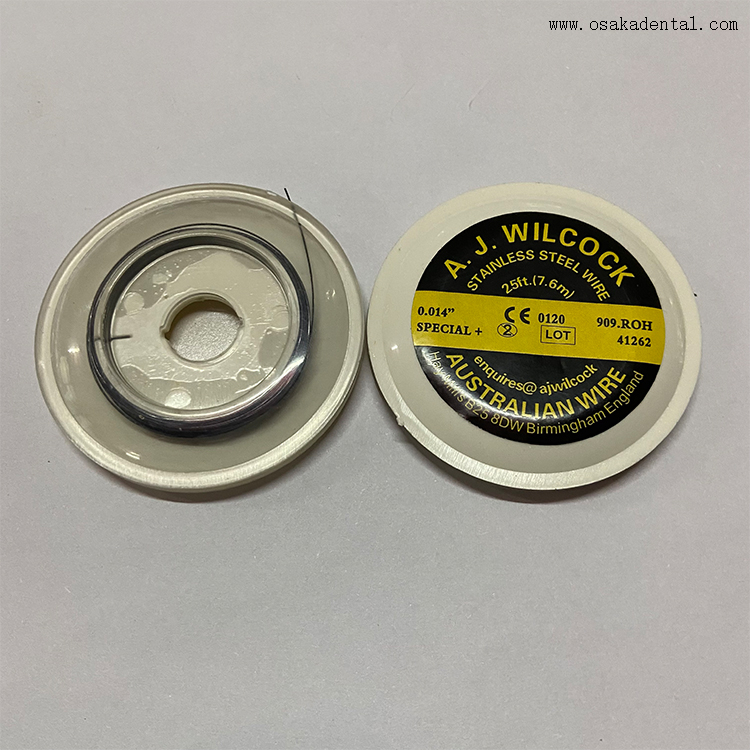 Accesorios de ortodoncia dental Alambre australiano de ortodoncia dental