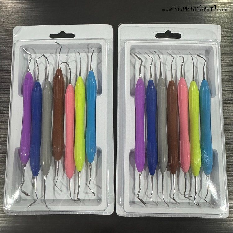 Kit de instrumentos de relleno de resina compuesta dental