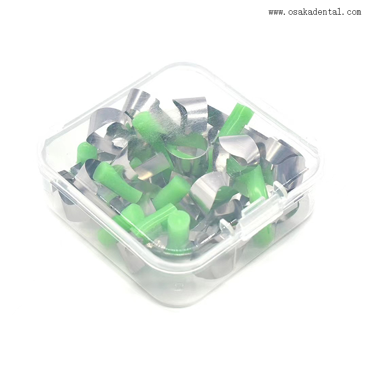 Material dental Banda de matriz dental para restauración de dientes