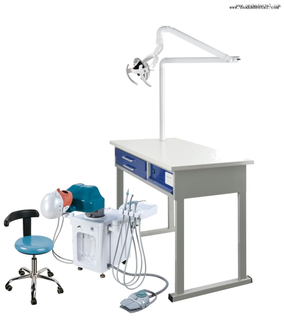 Simulación eléctrica para un estudiante con taburete