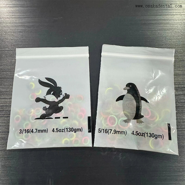 Accesorios de ortodoncia dental banda de goma /banda elástica /banda de potencia