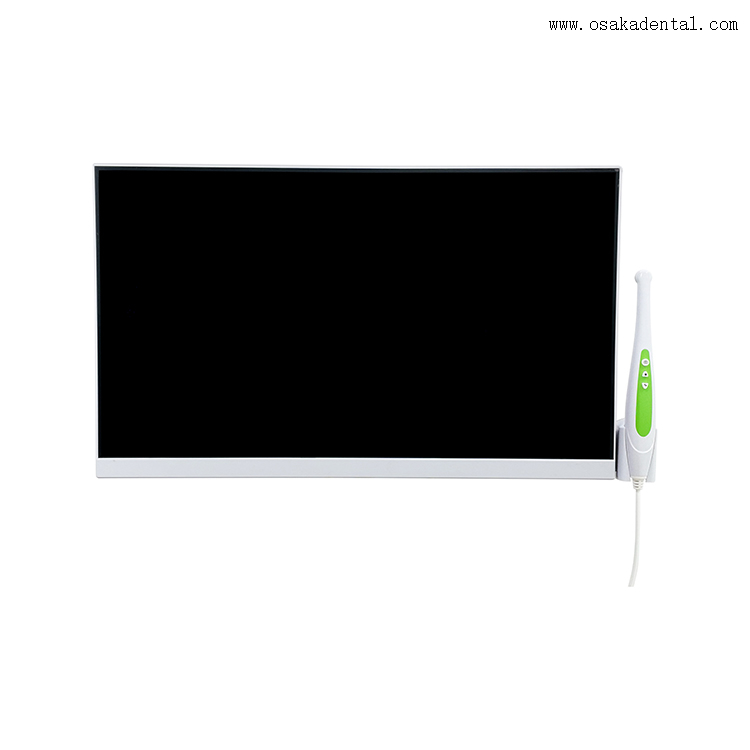 Pantalla táctil capacitiva de diez puntos de 24 pulgadas con cámara intraoral