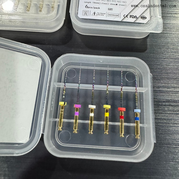 Dental Super Files Protaper Endo Files coloridos OSA-V3-C