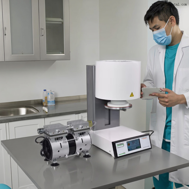 Horno de porcelana dental de alta calidad para uso en laboratorio