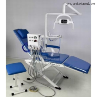 Sillón dental portátil con taburete