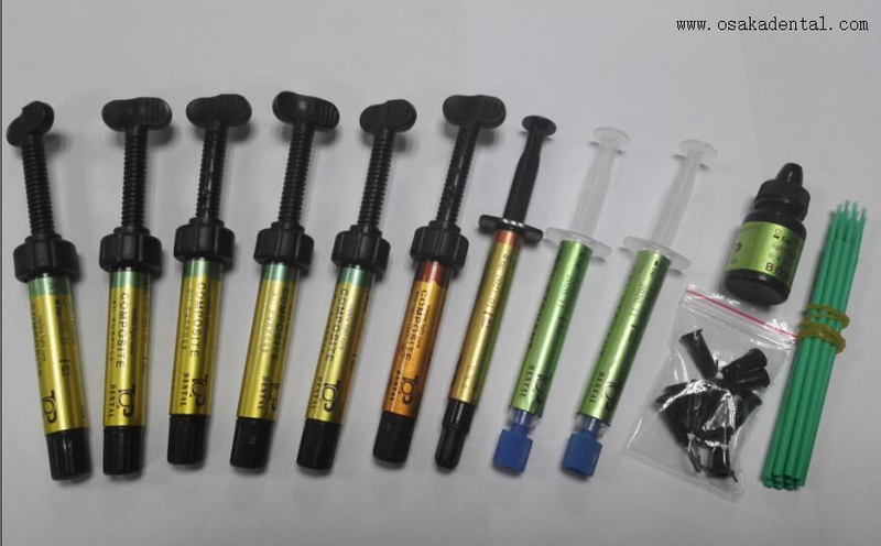 Kit de relleno de resina compuesta dental para restauración dental