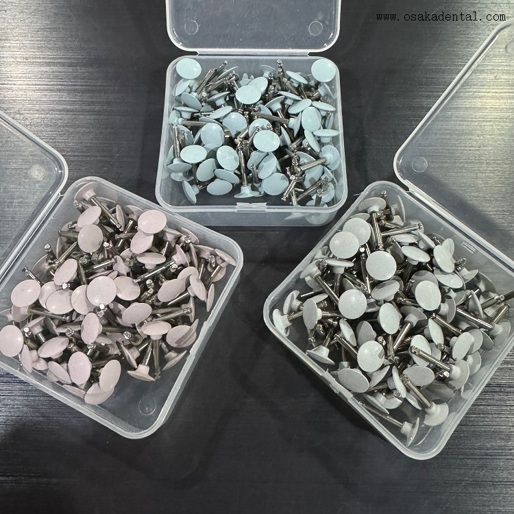 Pulidores de silicona para fresas dentales RA