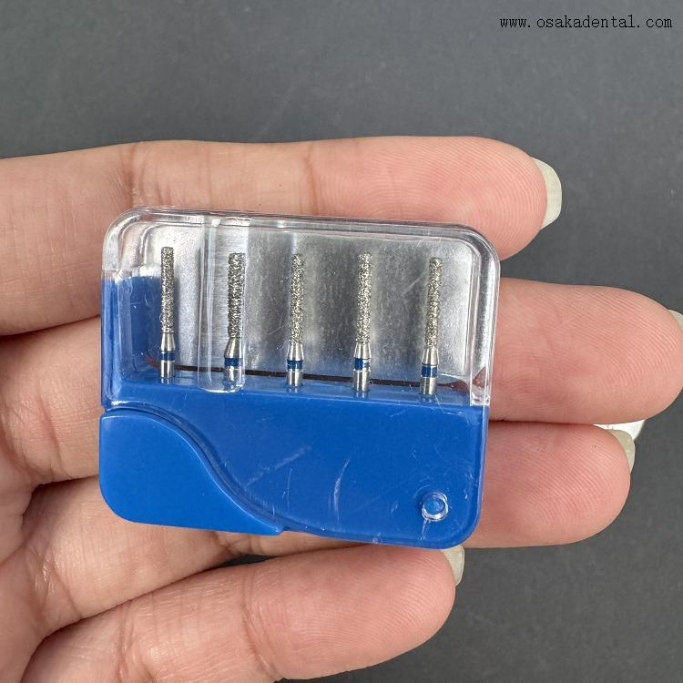 Dental FG Diamond Bur 5 unids/caja OSA-F656-T4 nuevo embalaje