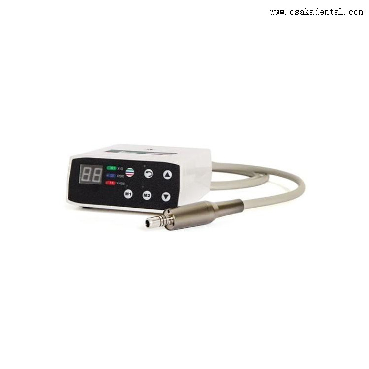 Motor eléctrico Dental sin escobillas con nueva fibra óptica de contraángulo 1:5