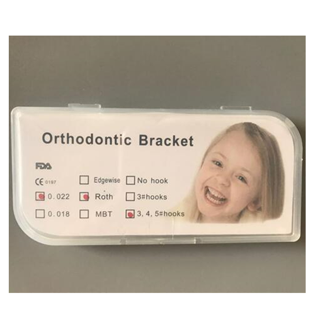 Soporte de cerámica ortodóntico dental más barato.