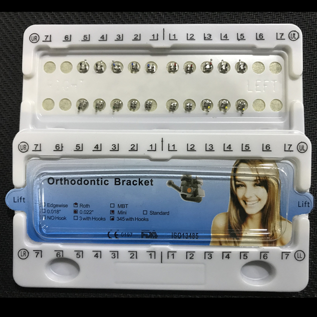 Bracket de metal ortodóntico dental más barato y hermoso ...