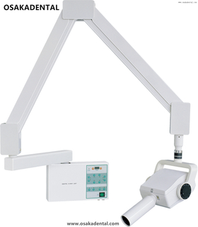 La máquina de rayos X digital montada en la pared se puede conectar con el sensor