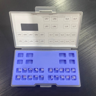 Soporte de cerámica para ortodoncia Dental ROTH/MBT 345 gancho OSA-P90-1