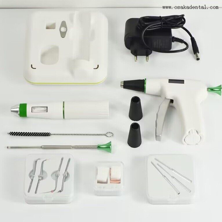 Unidad de sistema de obturación de gutapercha inalámbrica dental