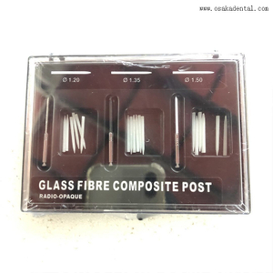 Post de fibra de vidrio dental con ejercicios de 18 piezas y 3pcs