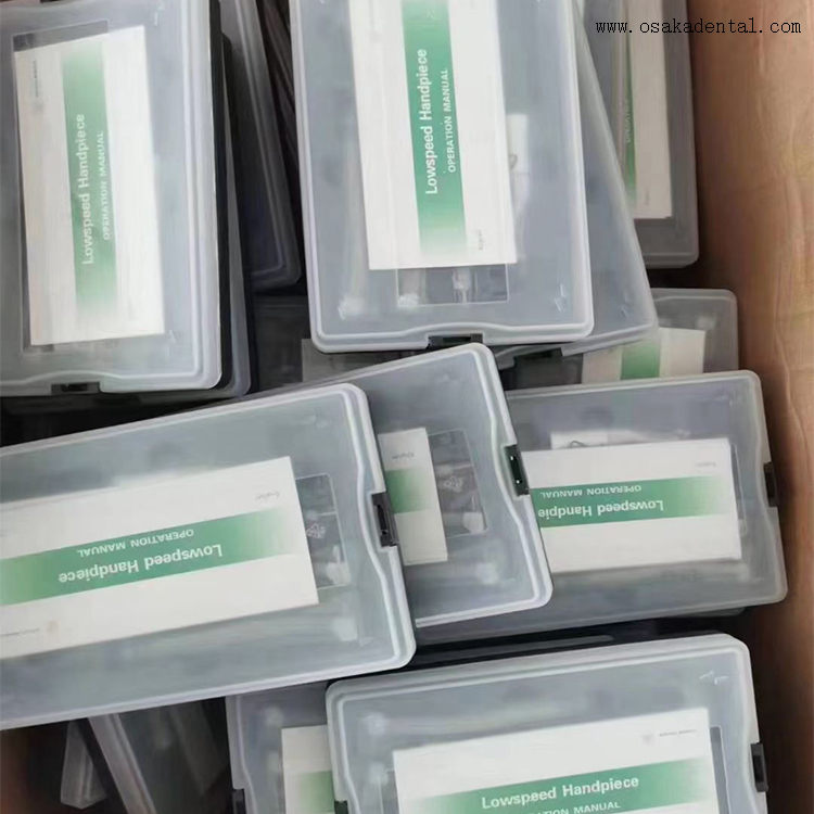 Juego de piezas de mano dentales con pieza de mano de alta y baja velocidad