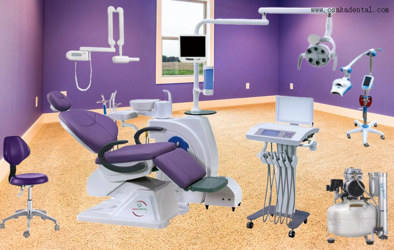 OSA-1-28A-5100 Unidad dental establecida con opción completa