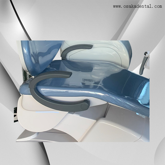 Sillón dental electrónico con cubiertas de vinilo 