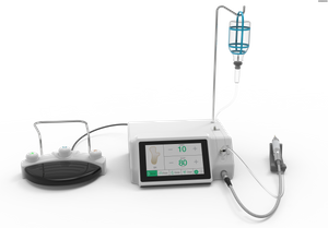 Máquina dental piezoeléctrica de la cirugía del hueso portátil dental con el contraángulo llevado
