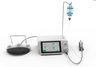 Máquina dental piezoeléctrica de la cirugía del hueso portátil dental con el contraángulo llevado