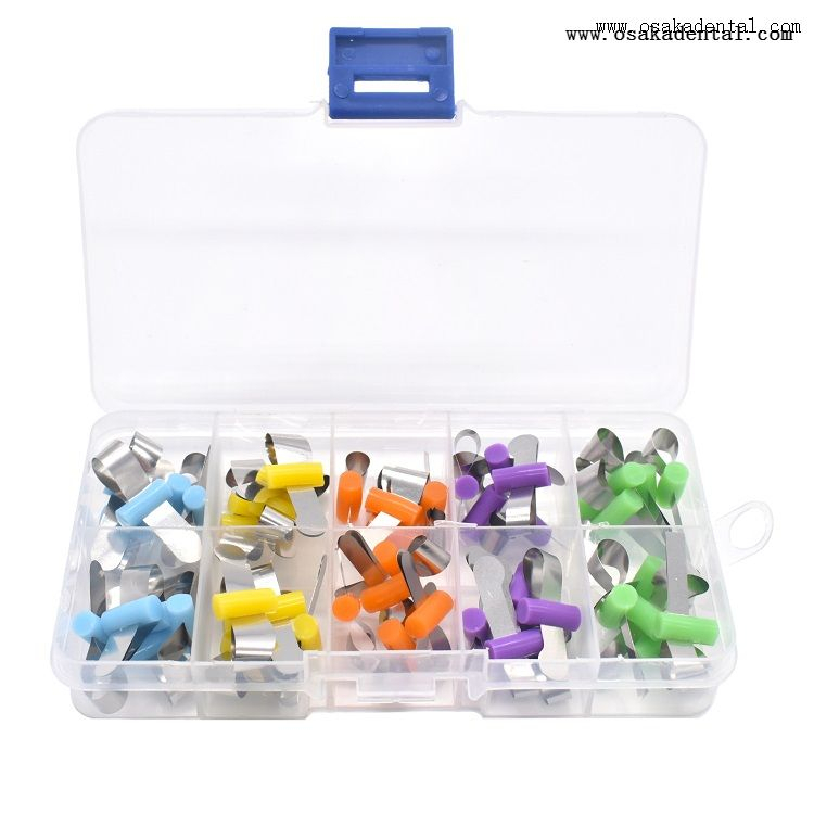 Hoja de formación de posicionamiento de bandas de matriz seccional dental 