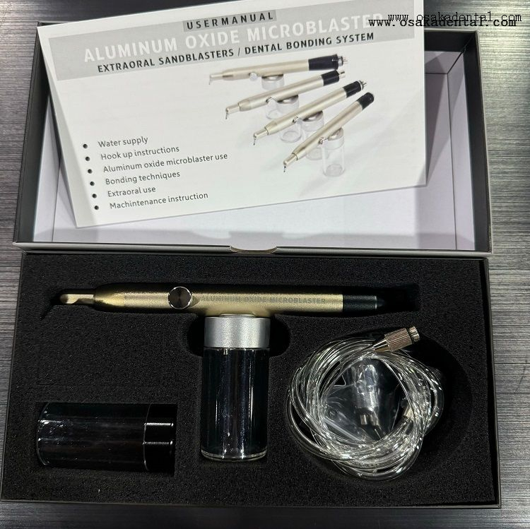 Maestro de abrasión por aire de óxido de aluminio dental OSA-F298-A6