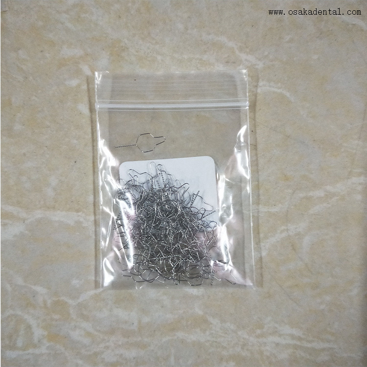 Accesorios de ortodoncia dental Lazos de ligadura preformados dentales