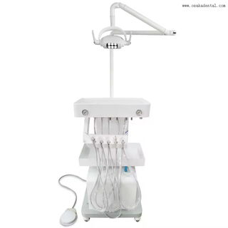 Solución integral, equipo médico de alta calidad, unidad de tratamiento Dental móvil portátil veterinario de lujo para mascotas